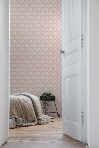 Bild på Ogee and Roses in Pink - 1033401-03